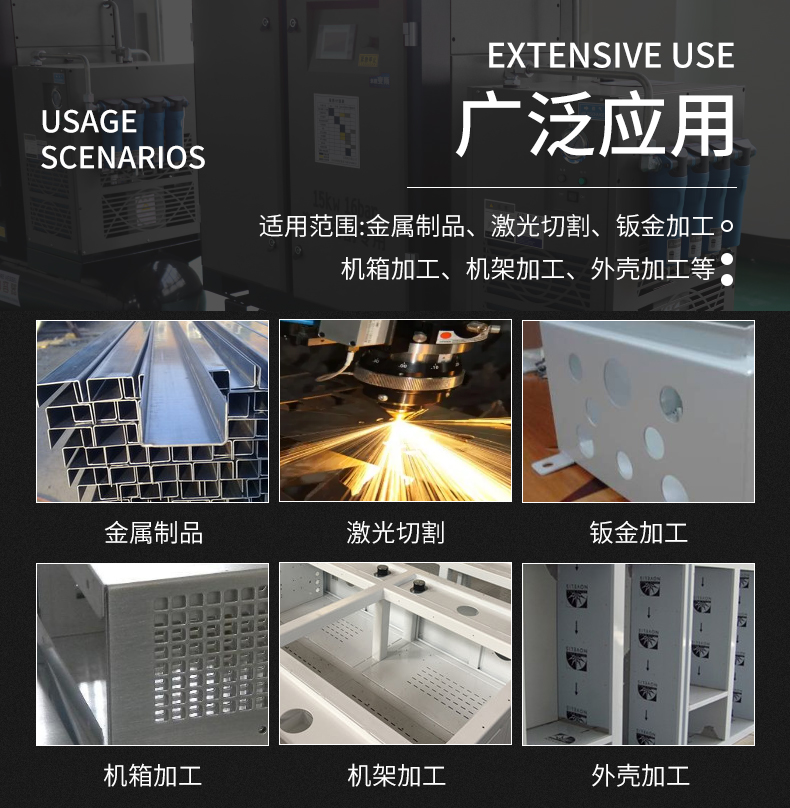 11KW10公斤激光切割空壓機(jī)(圖4)
